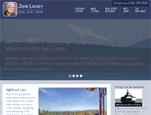 Tablet Screenshot of johnlackey.com